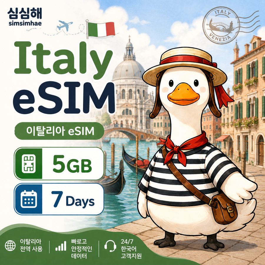 미국 무제한 eSIM · 7일